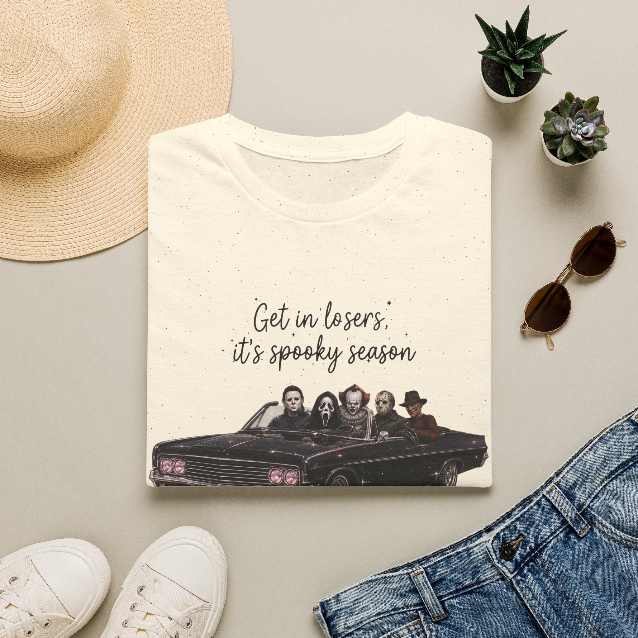 Spooky Season Tee — 'Get in Losers, It's Spooky Season' Halloween T-Shirt