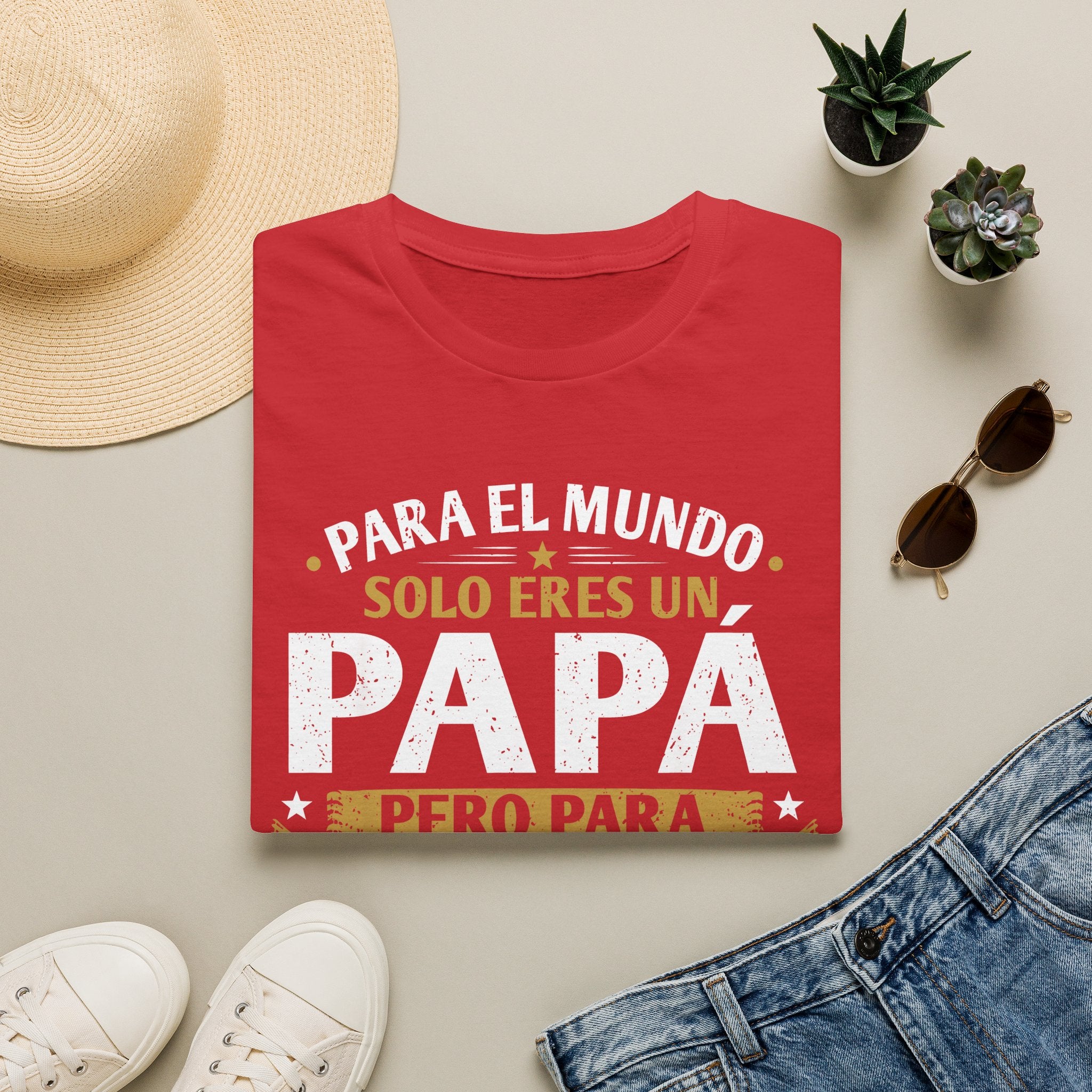 Papá T-Shirt – "Para el mundo solo eres un Papá" Spanish Father’s Day Tee