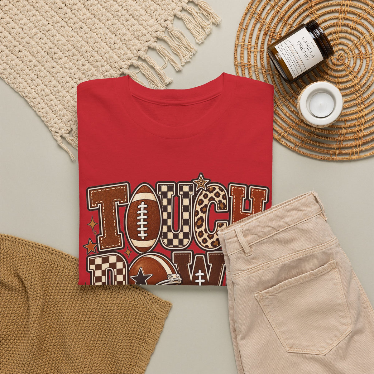 Tough Down Season Football T-Shirt
