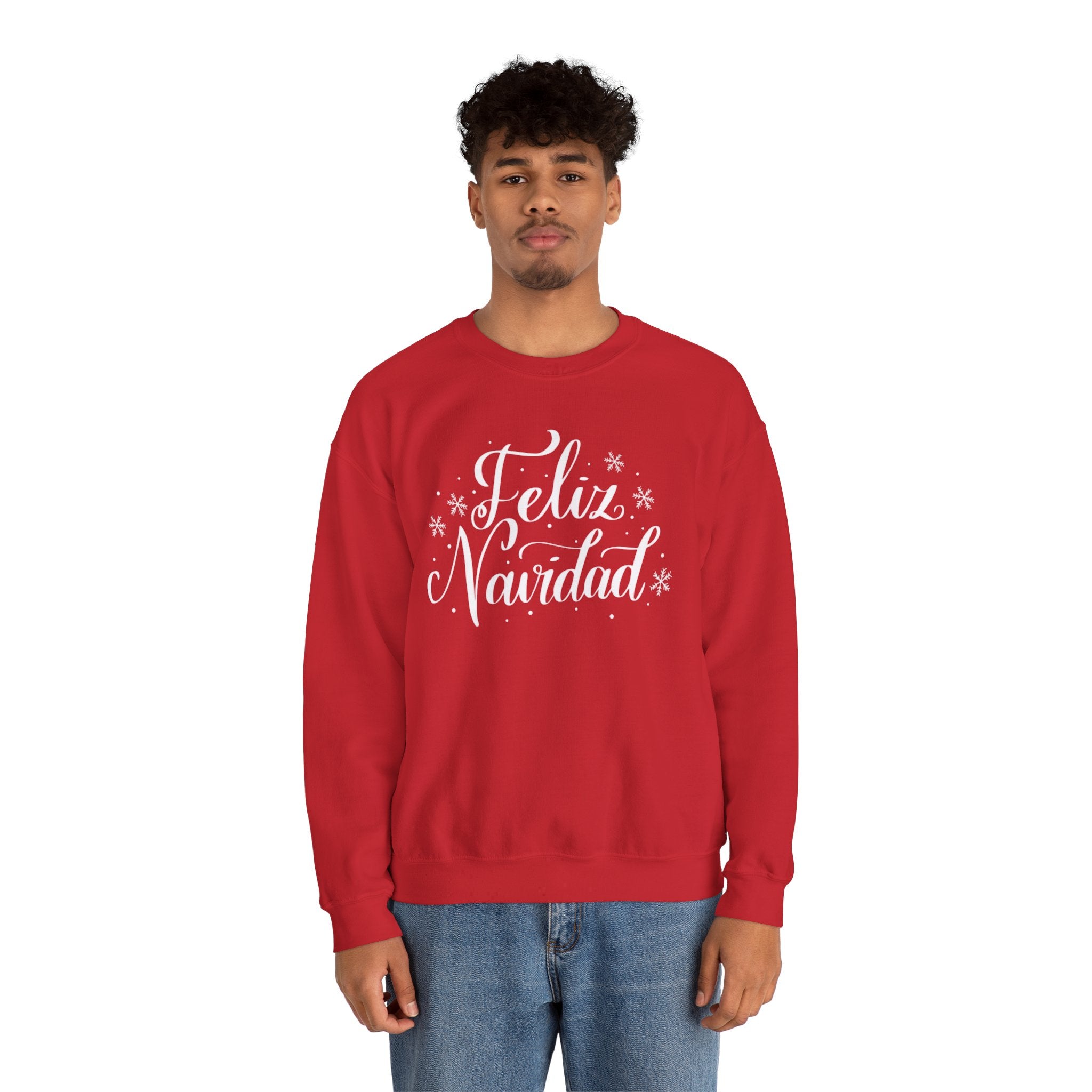 Feliz Navidad Sweatshirt – Festive Spanish Christmas Crewneck