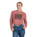 Mommin' Cropped Sweatshirt – Fashionable Mom Graphic Crop Top