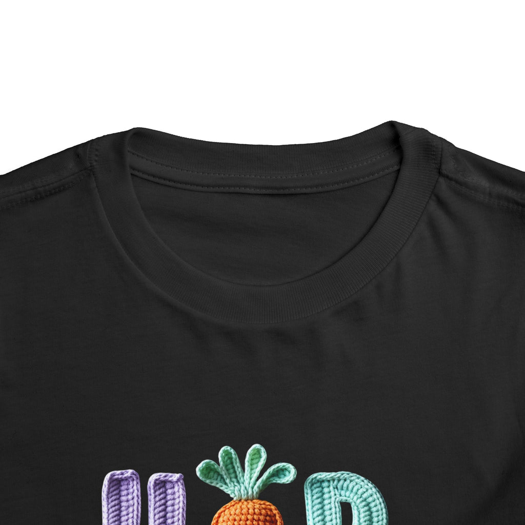 Hip Hop Easter Toddler Tee — Cute Bunny & Carrot Kids Shirt