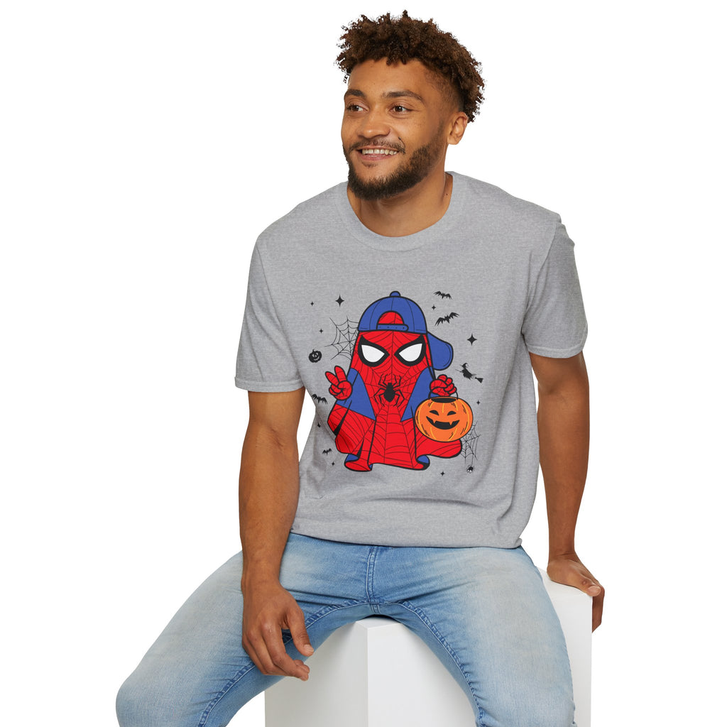 Spidey Trick-or-Treat T-Shirt — Cute Halloween Spider-Man Costume Tee
