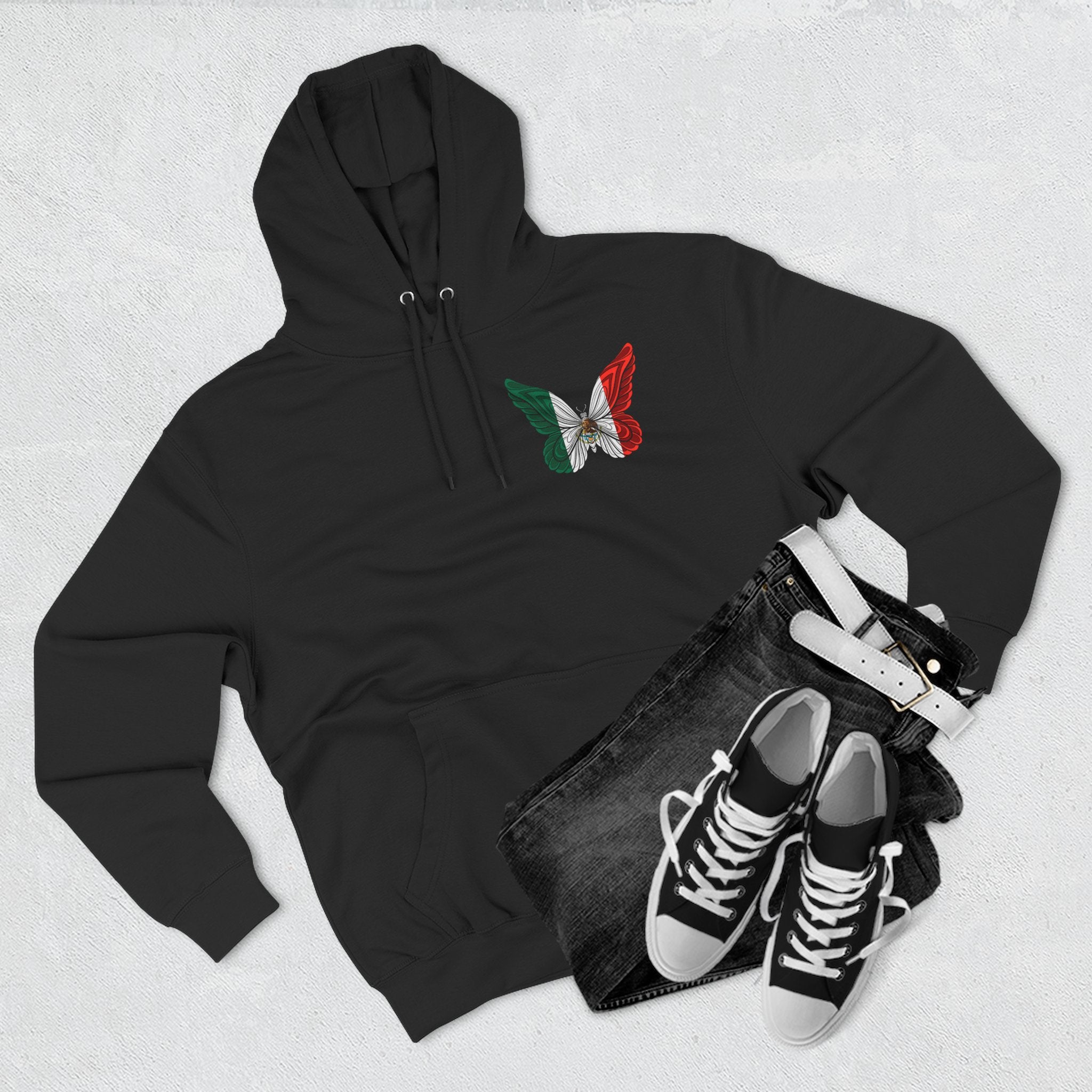 Viva Mexico Butterfly Hoodie