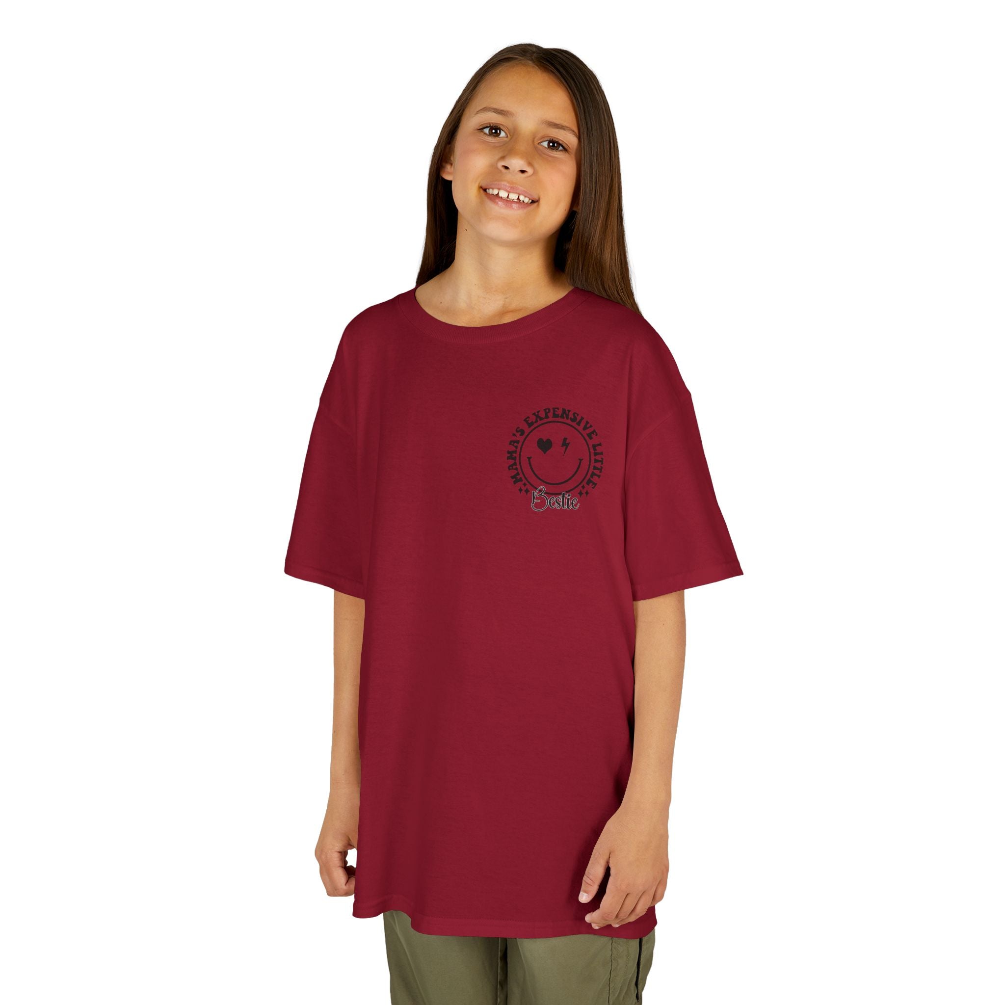 Kids Tee — "Mama’s Expensive Little Bestie" Graphic Shirt