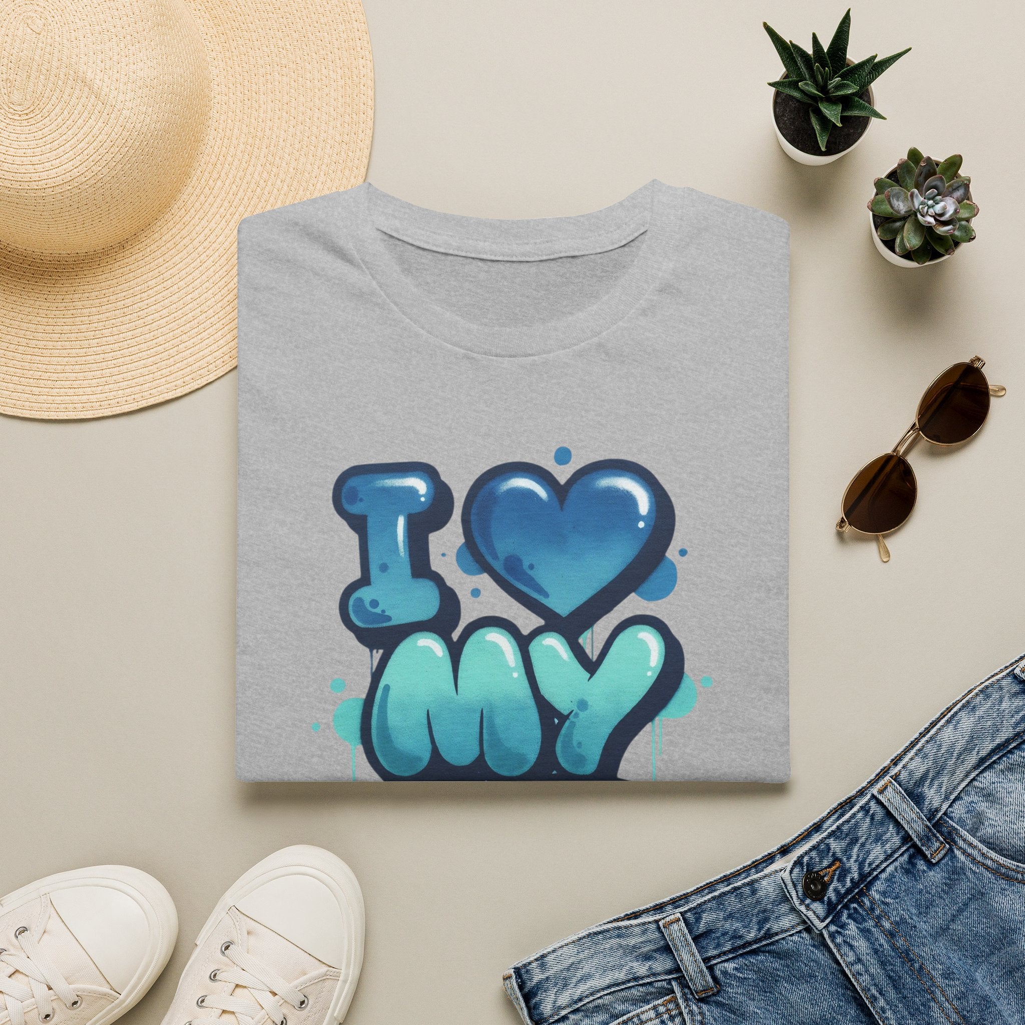 I  My GF Graffiti T-Shirt