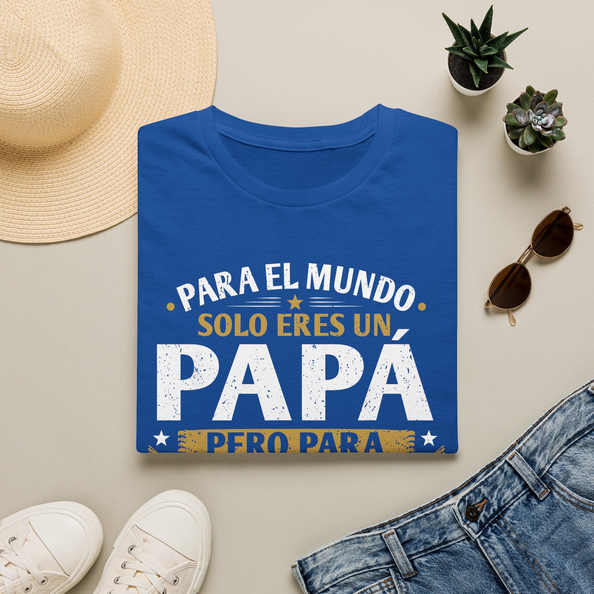 Papá T-Shirt – "Para el mundo solo eres un Papá" Spanish Father’s Day Tee