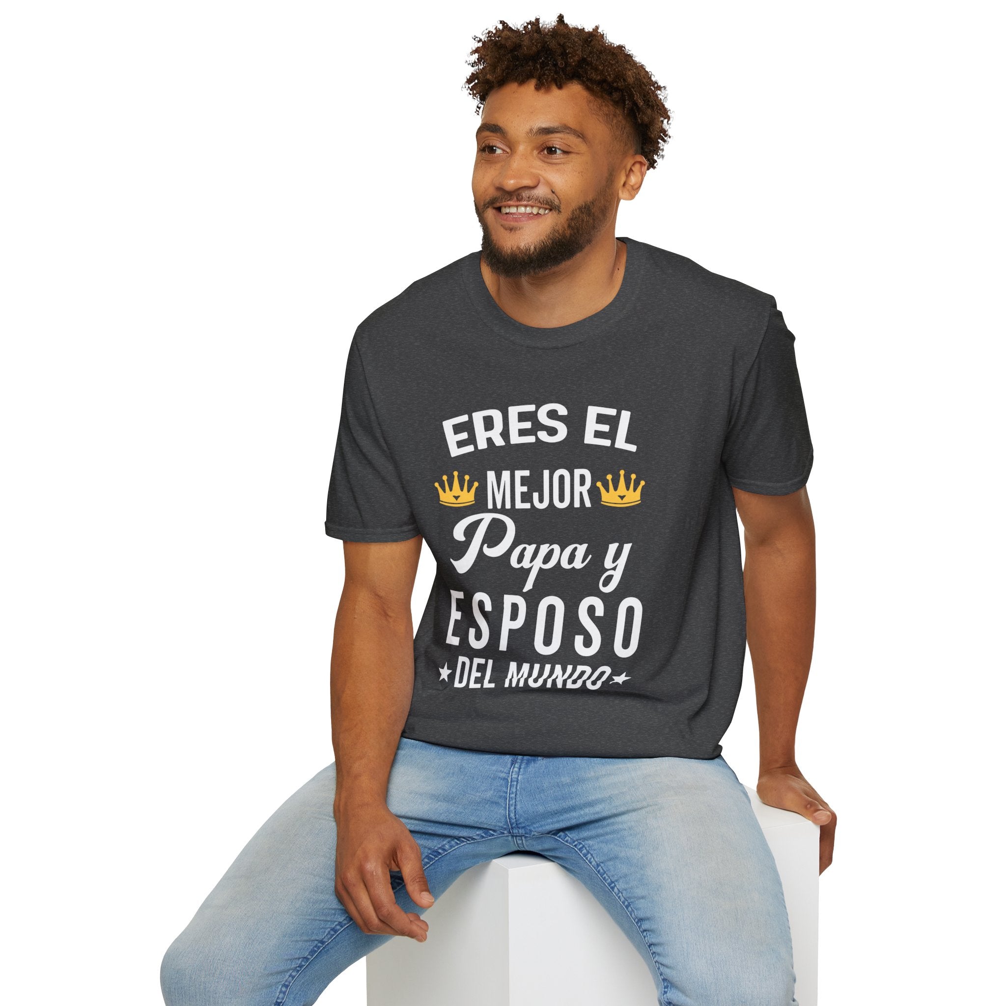 T-Shirt "Eres el Mejor Papa y Esposo del Mundo" – Regalo Día del Padre en Español