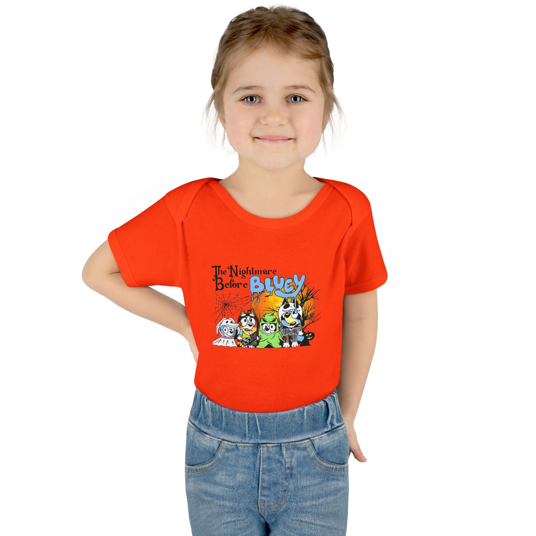 Baby Bodysuit - Cute Cartoon Halloween Infant Onesie