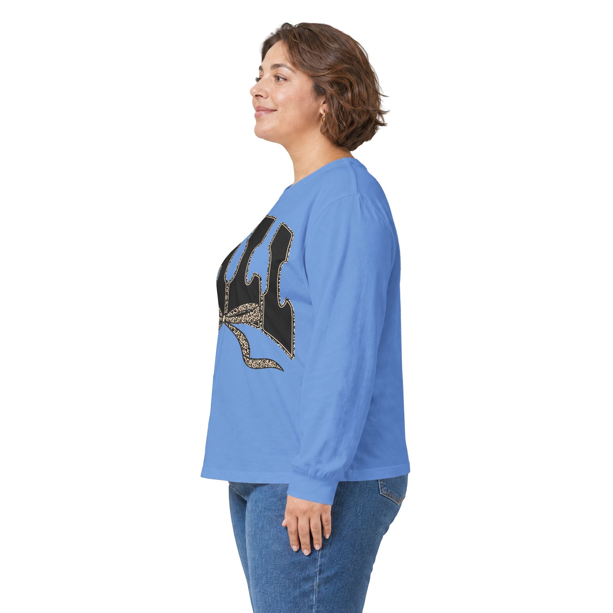 Fall Graphic Long Sleeve Tee — "FALL" Arch Design