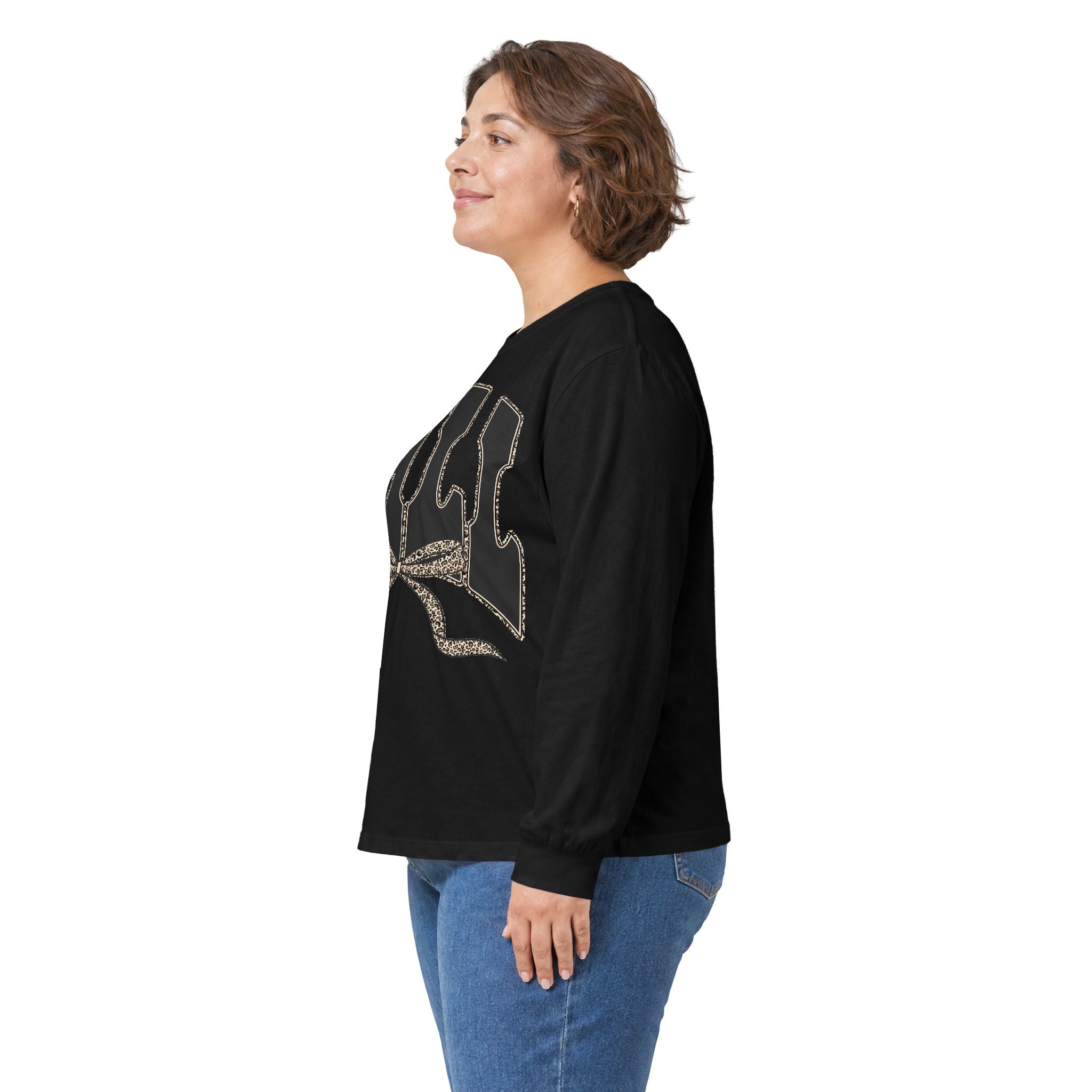Fall Graphic Long Sleeve Tee — "FALL" Arch Design