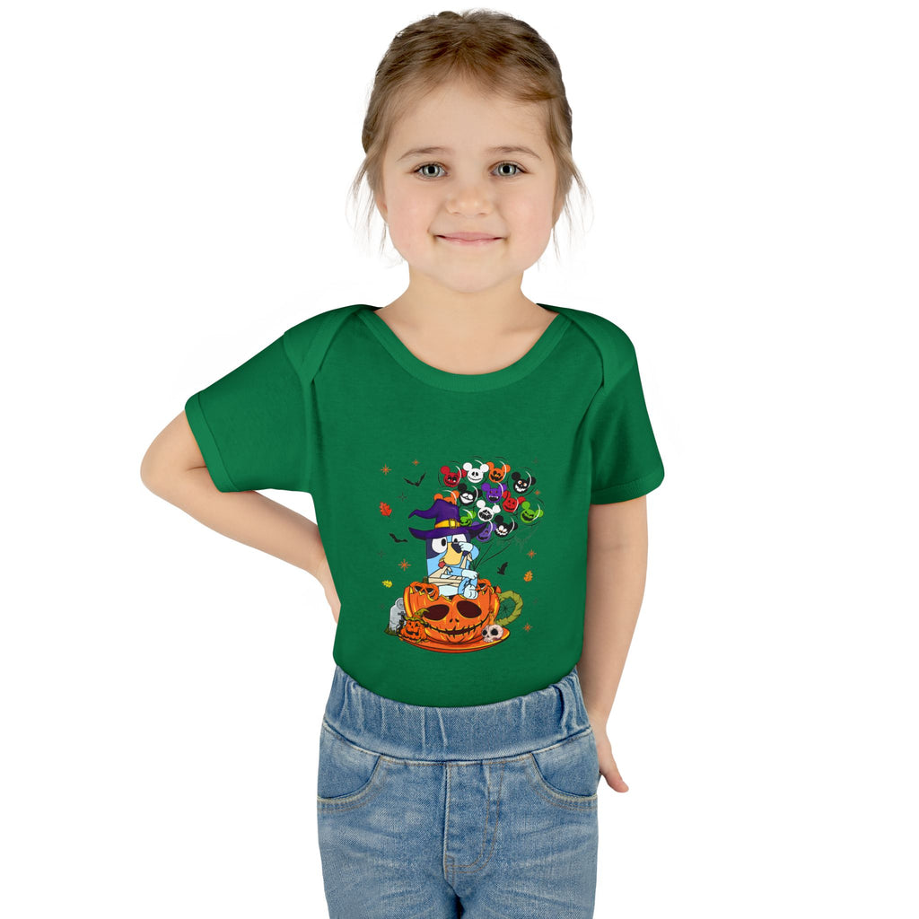 Infant Halloween Witch Pumpkin Bodysuit – Cute Baby Trick-or-Treat Costume