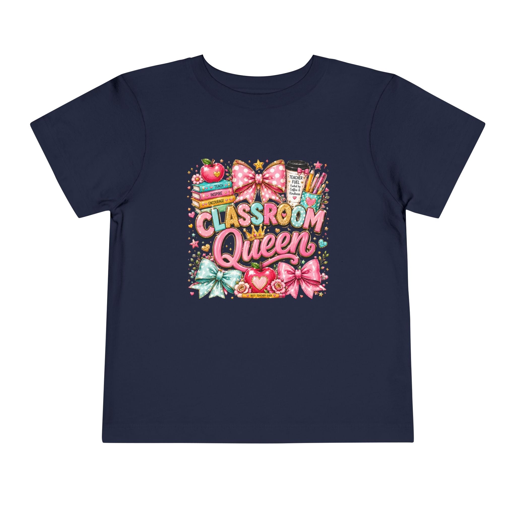 Classroom Queen Toddler T-Shirt — Cute School Teacher Inspired Tee