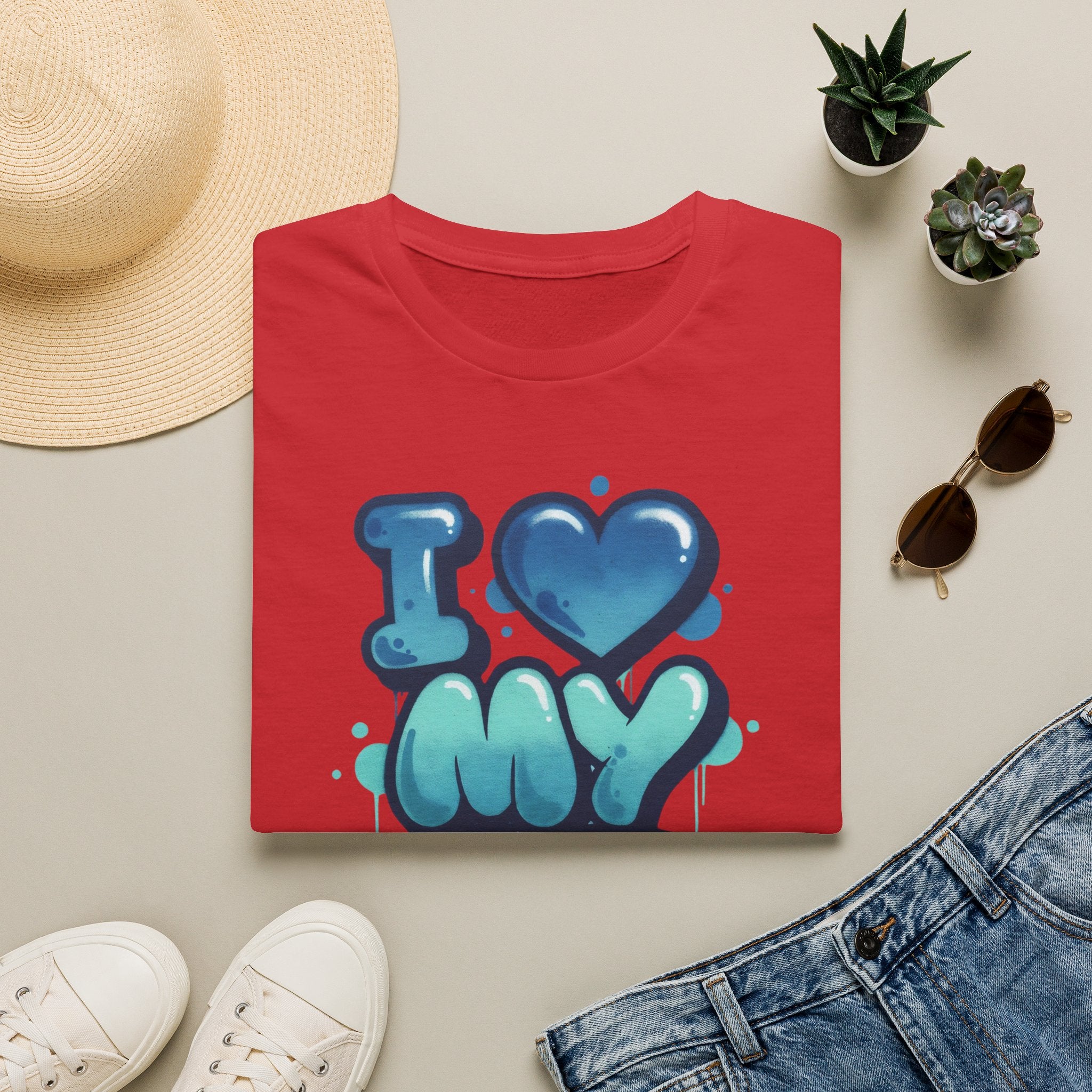 I  My GF Graffiti T-Shirt