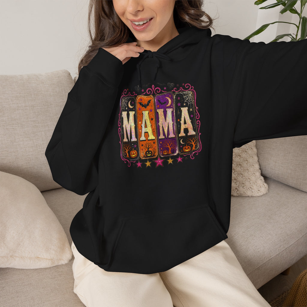 Mama Retro Hoodie — Vintage Letterpress Mother’s Day Sweatshirt