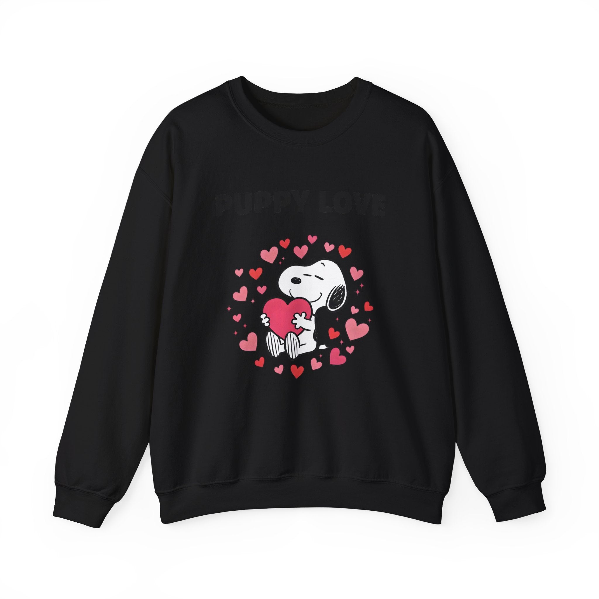 Puppy Love Snoopy Heart sweatshirt | Cute dog Valentine crewneck