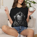 Horror Clown T-Shirt — Dark Portrait Tee