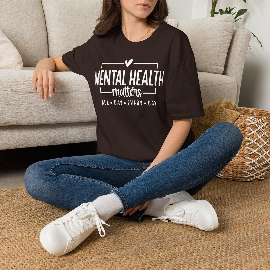 Mental Health Matters T-Shirt — "All Day • Every Day" Awareness Tee