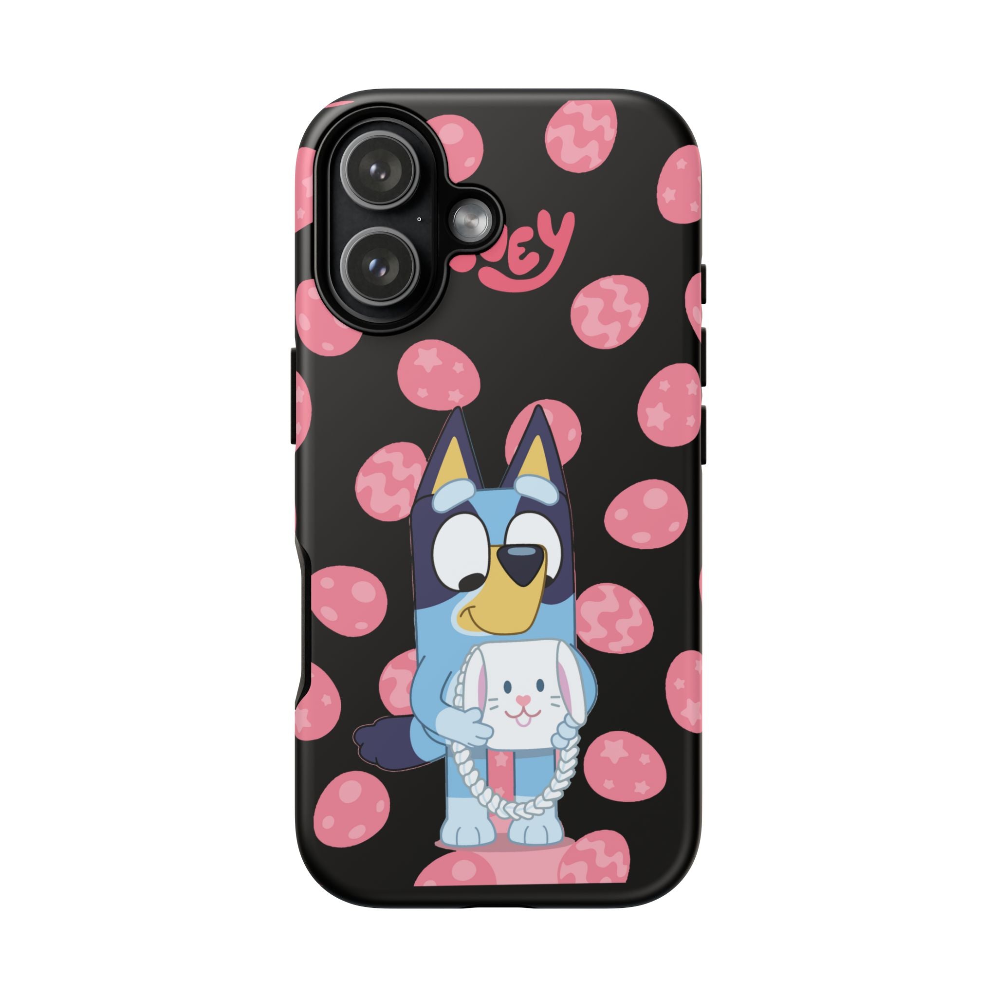 Bluey Holding Bunny phone case | Cute cartoon character phone case