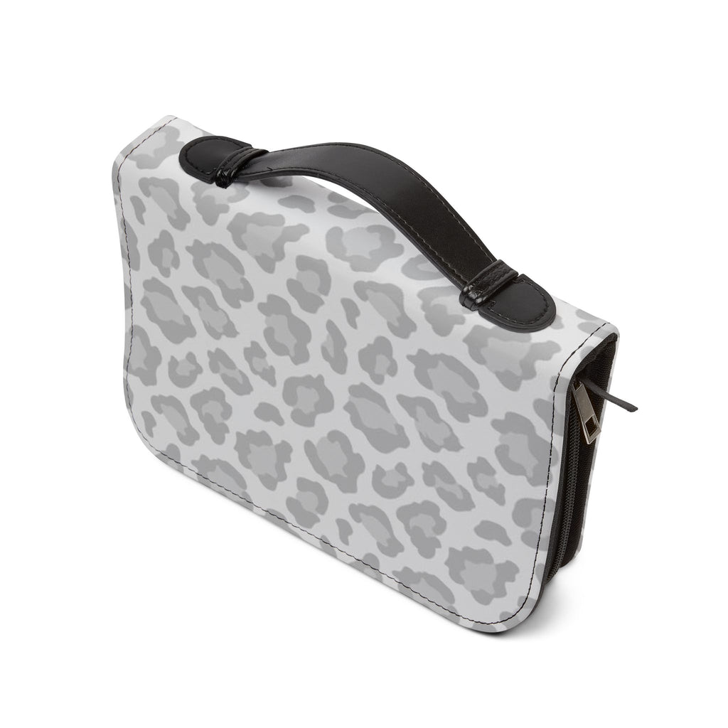 Bible Cover — Minimal Black Heart Zippered Bible Cover