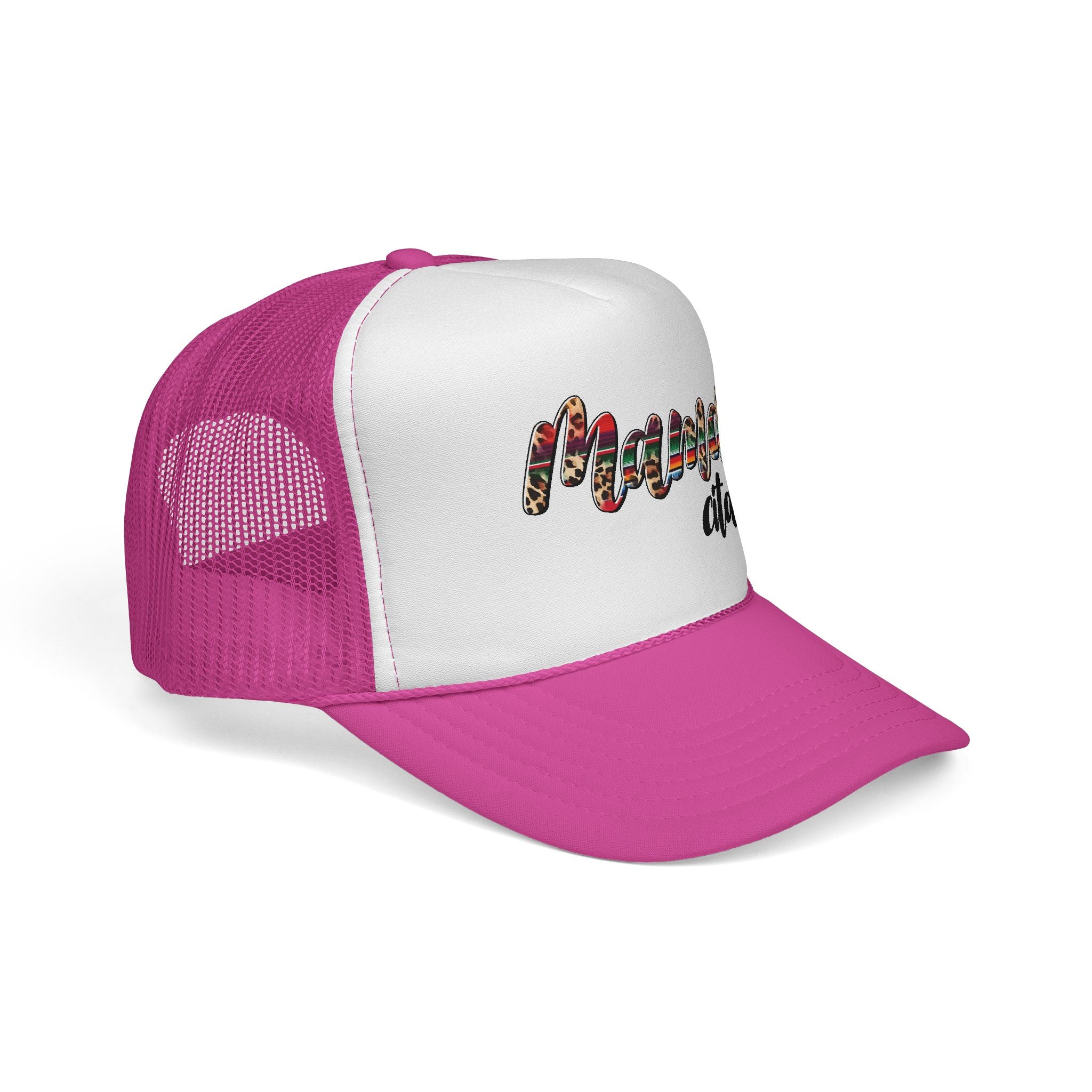 Mama Alta Trucker Cap — Serape Pattern Mom Hat