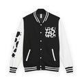 Leopard Patch Letterman Jacket