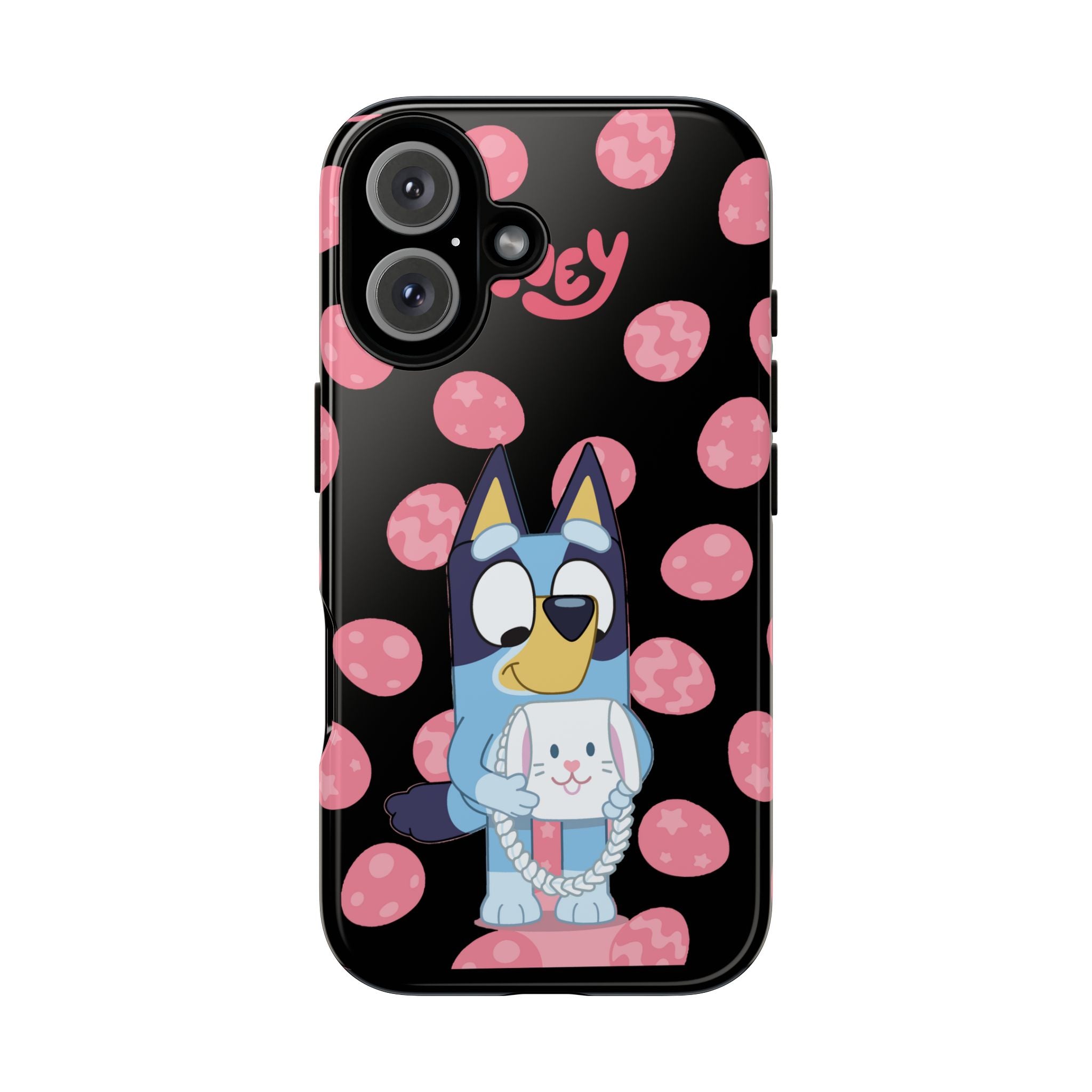 Bluey Holding Bunny phone case | Cute cartoon character phone case