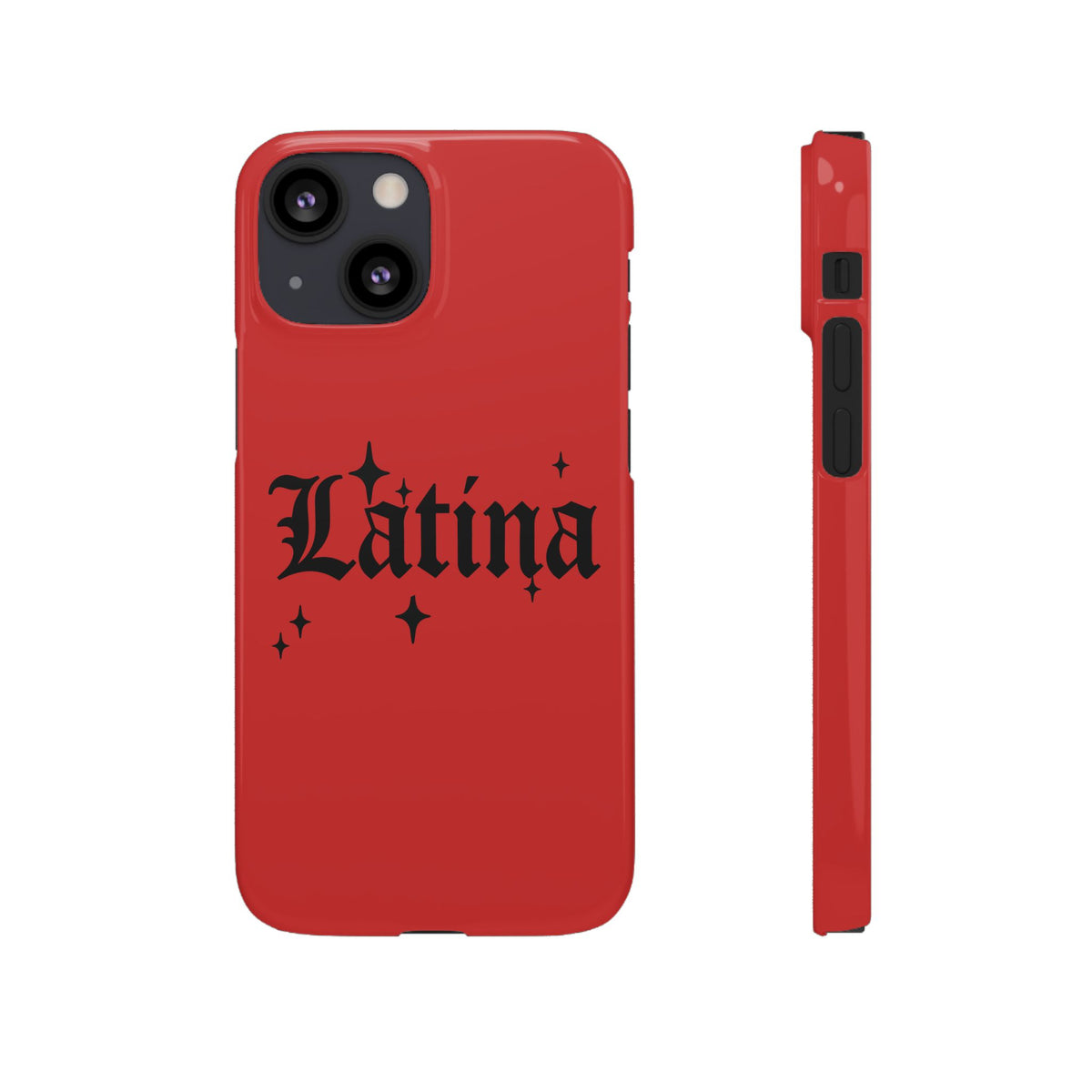 Latina script with stars Phone Case | Snap Case