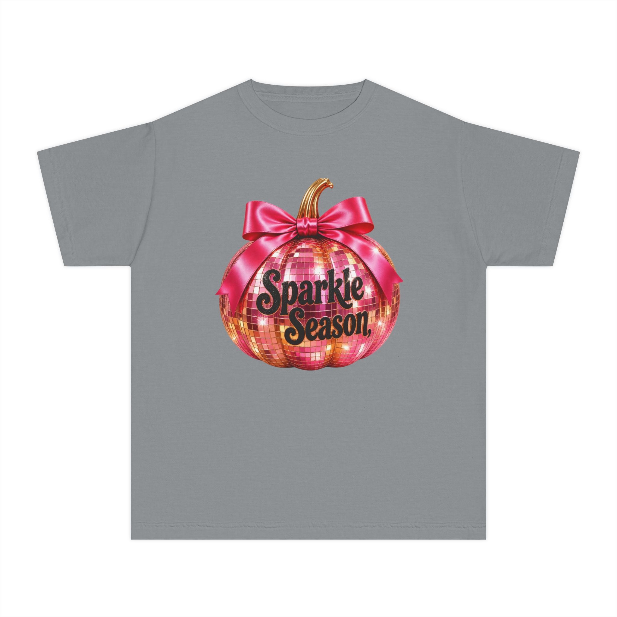 Sparkle Season Pumpkin Youth T‑Shirt