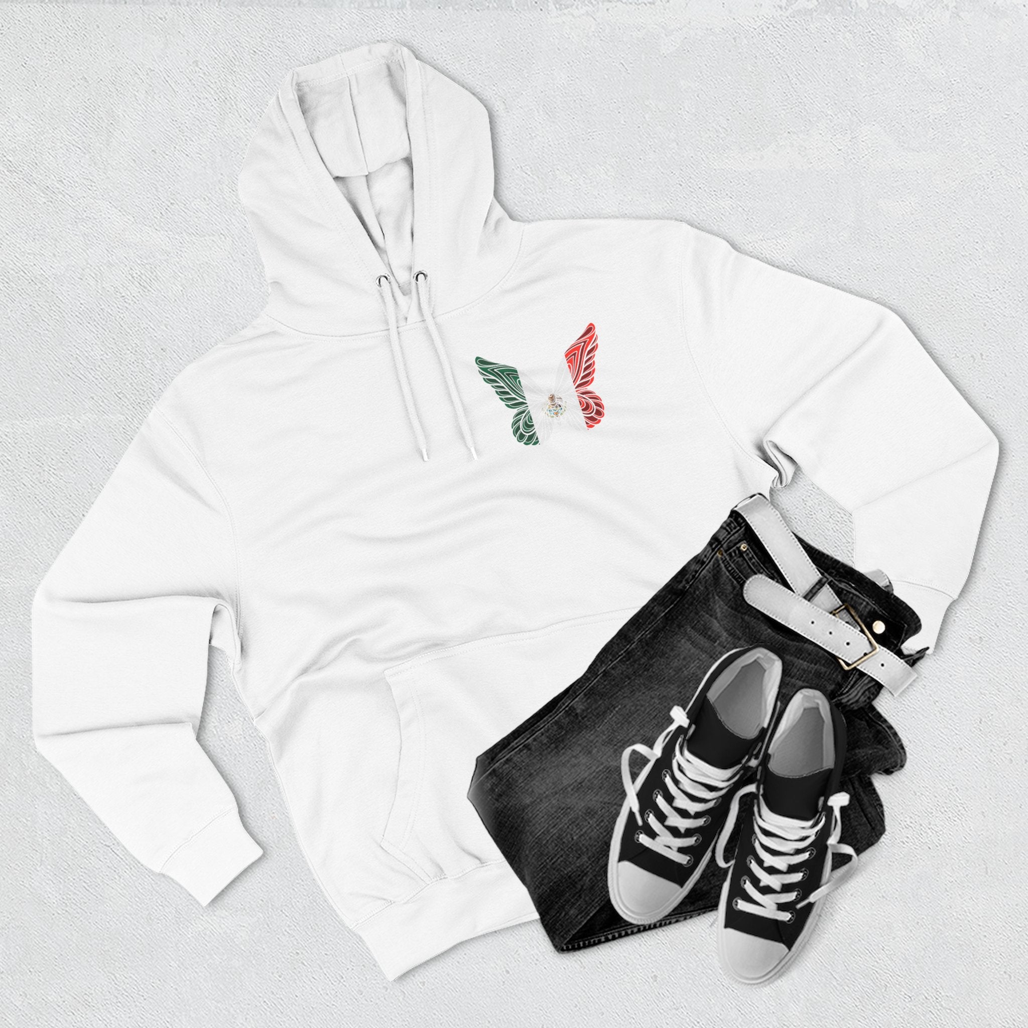 Viva Mexico Butterfly Hoodie