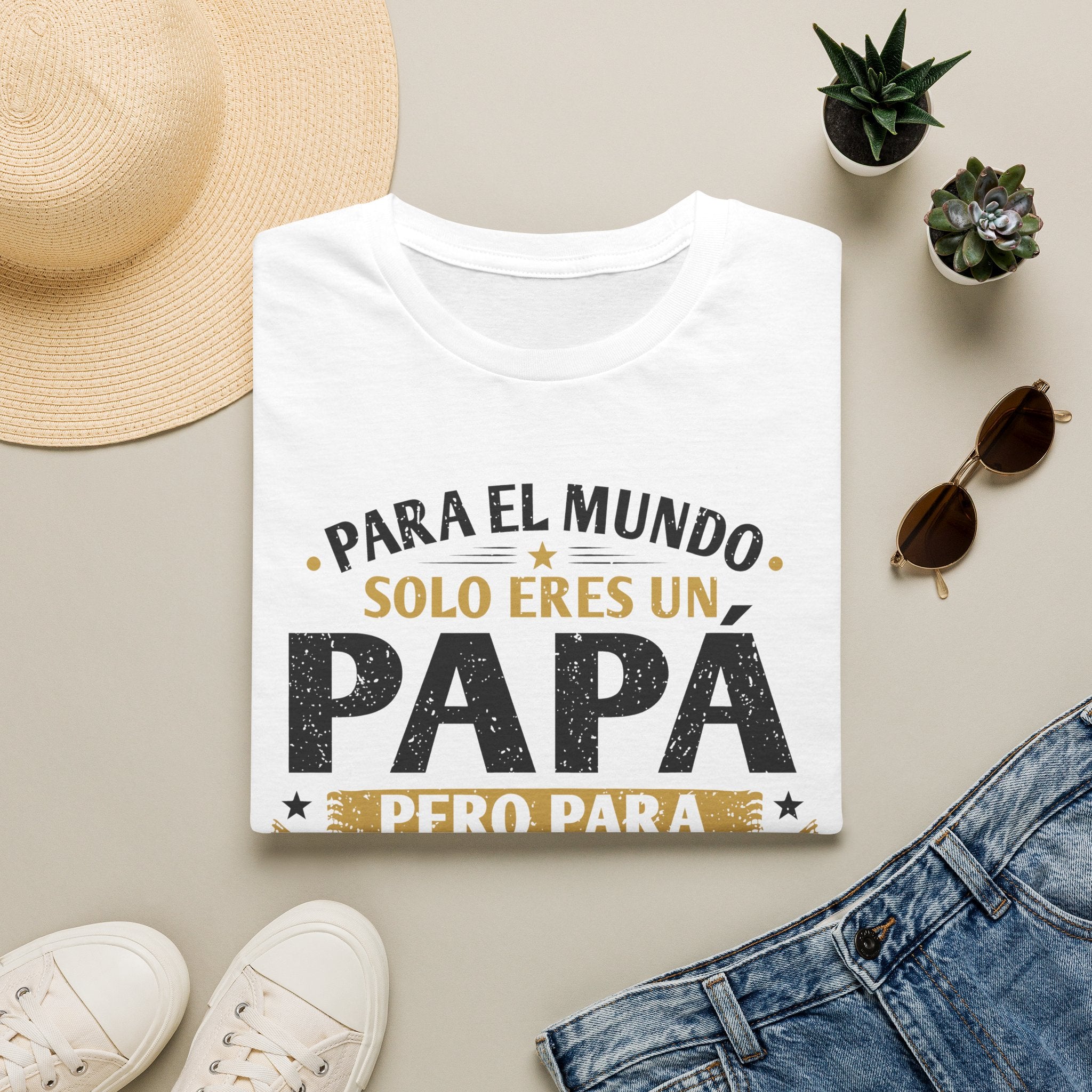 T-Shirt — “Para el mundo solo eres un Papá” Spanish Father’s Day Tee