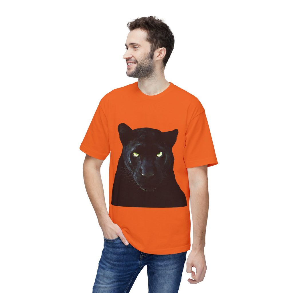 Black Panther Portrait T-Shirt — Bold Cat Graphic Tee