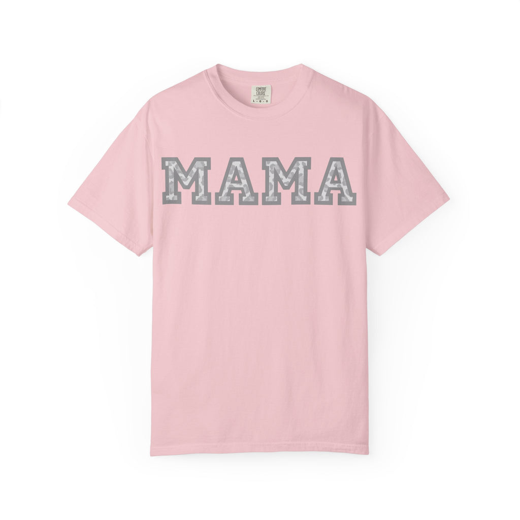 Mama Graphic T-Shirt Vintage Varsity Mom Tee for Mother's Day & Everyday
