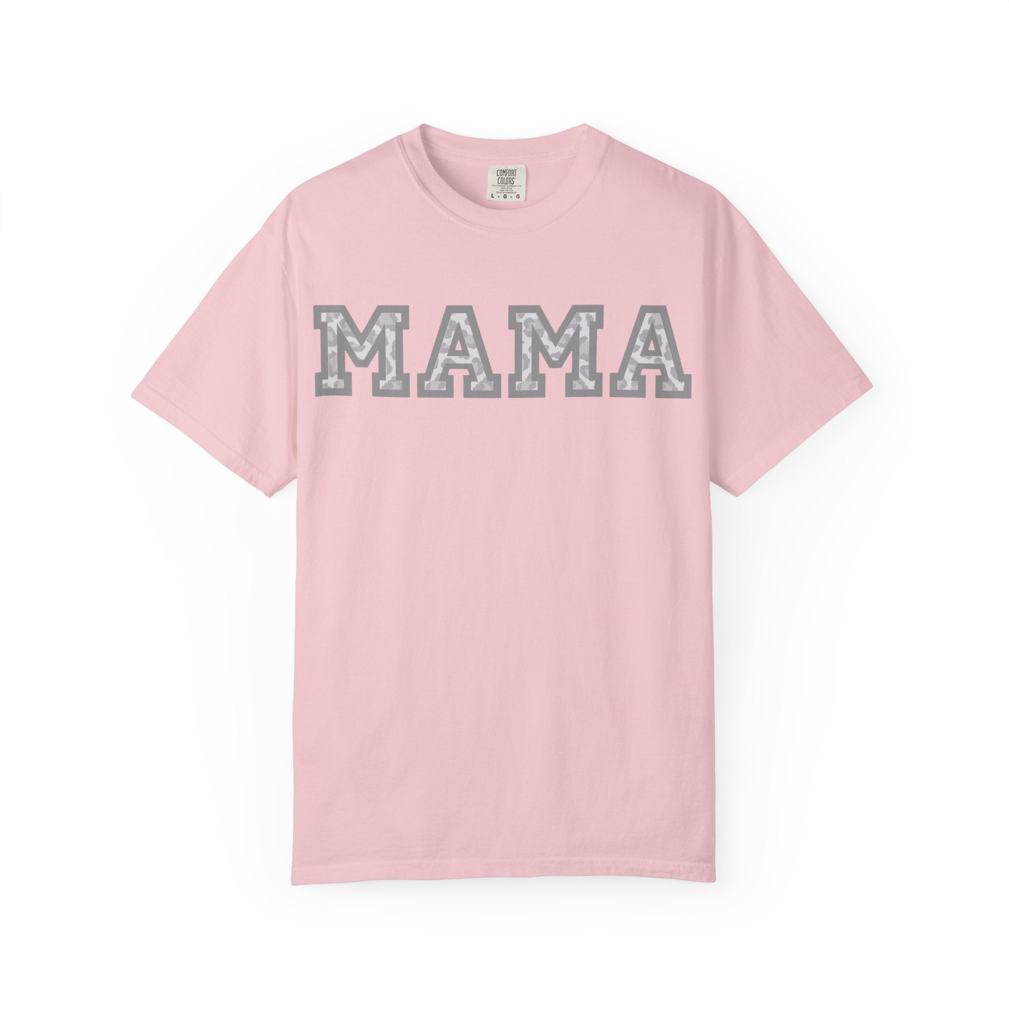 Mama Graphic T-Shirt Vintage Varsity Mom Tee for Mother's Day & Everyday