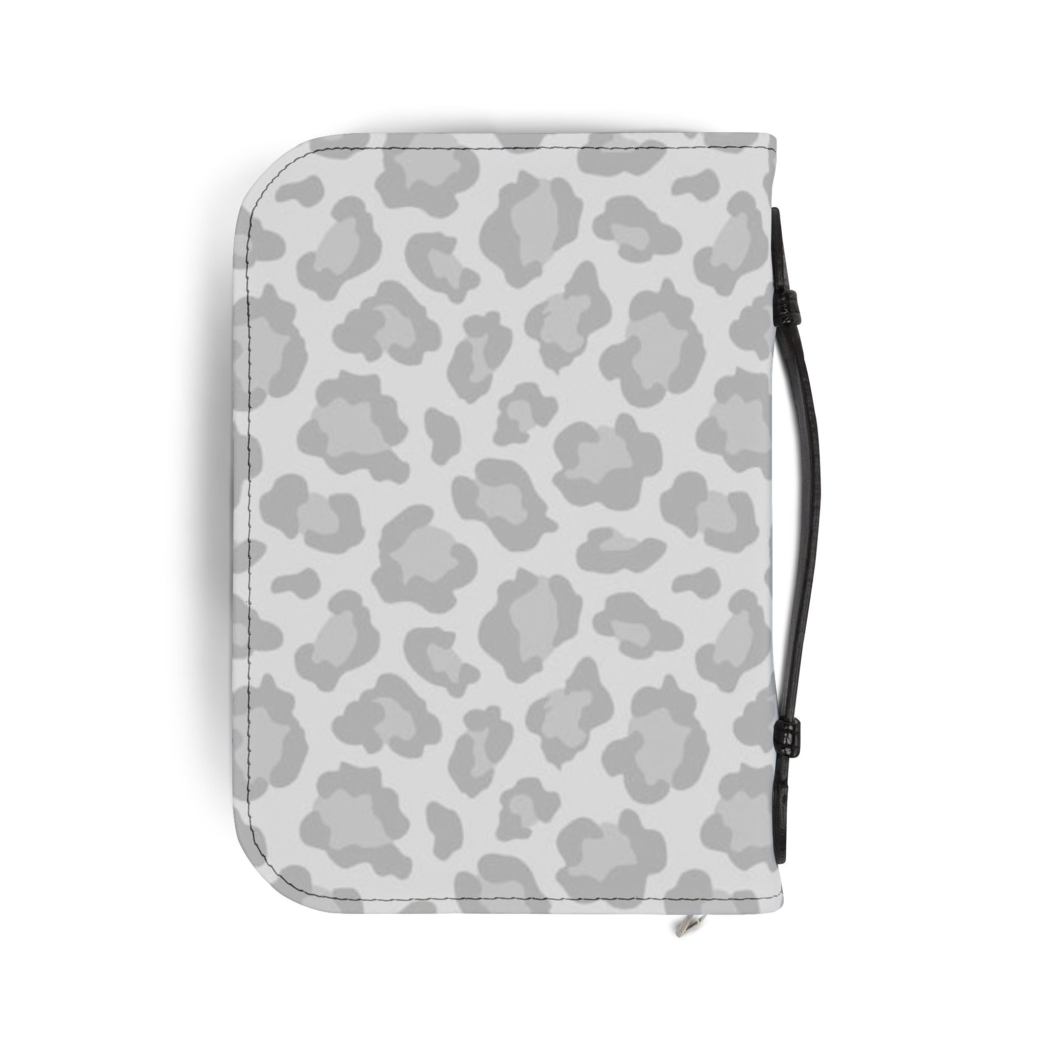 Bible Cover — Minimal Black Heart Zippered Bible Cover