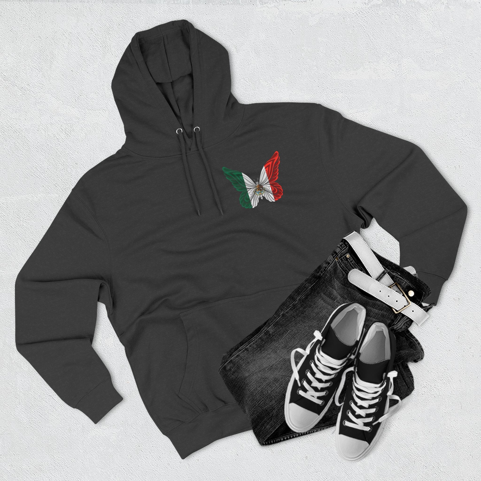 Viva Mexico Butterfly Hoodie