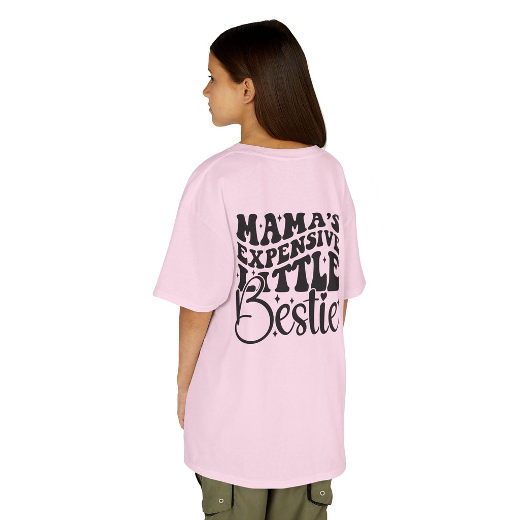 Kids Tee — "Mama’s Expensive Little Bestie" Graphic Shirt