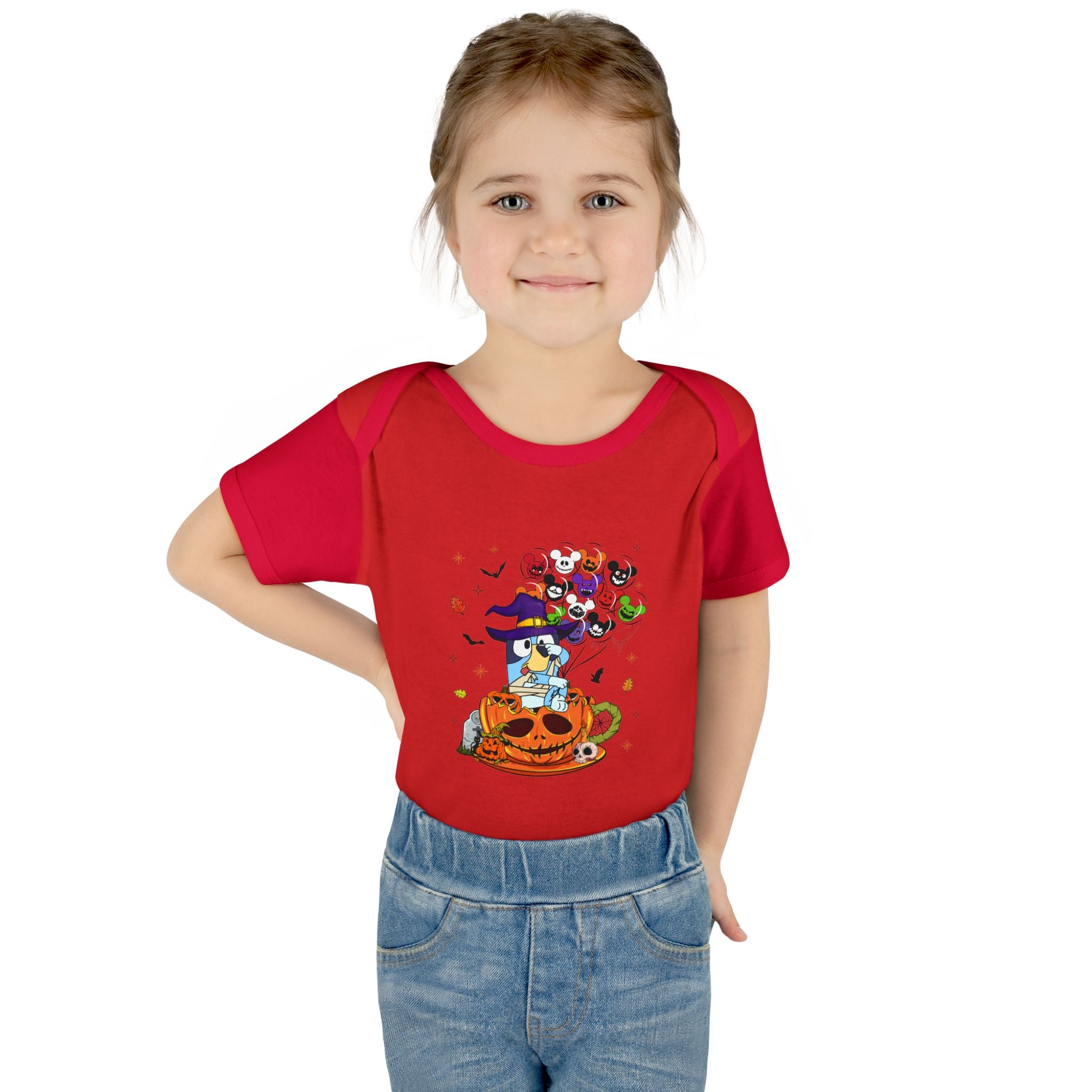 Infant Halloween Witch Pumpkin Bodysuit – Cute Baby Trick-or-Treat Costume