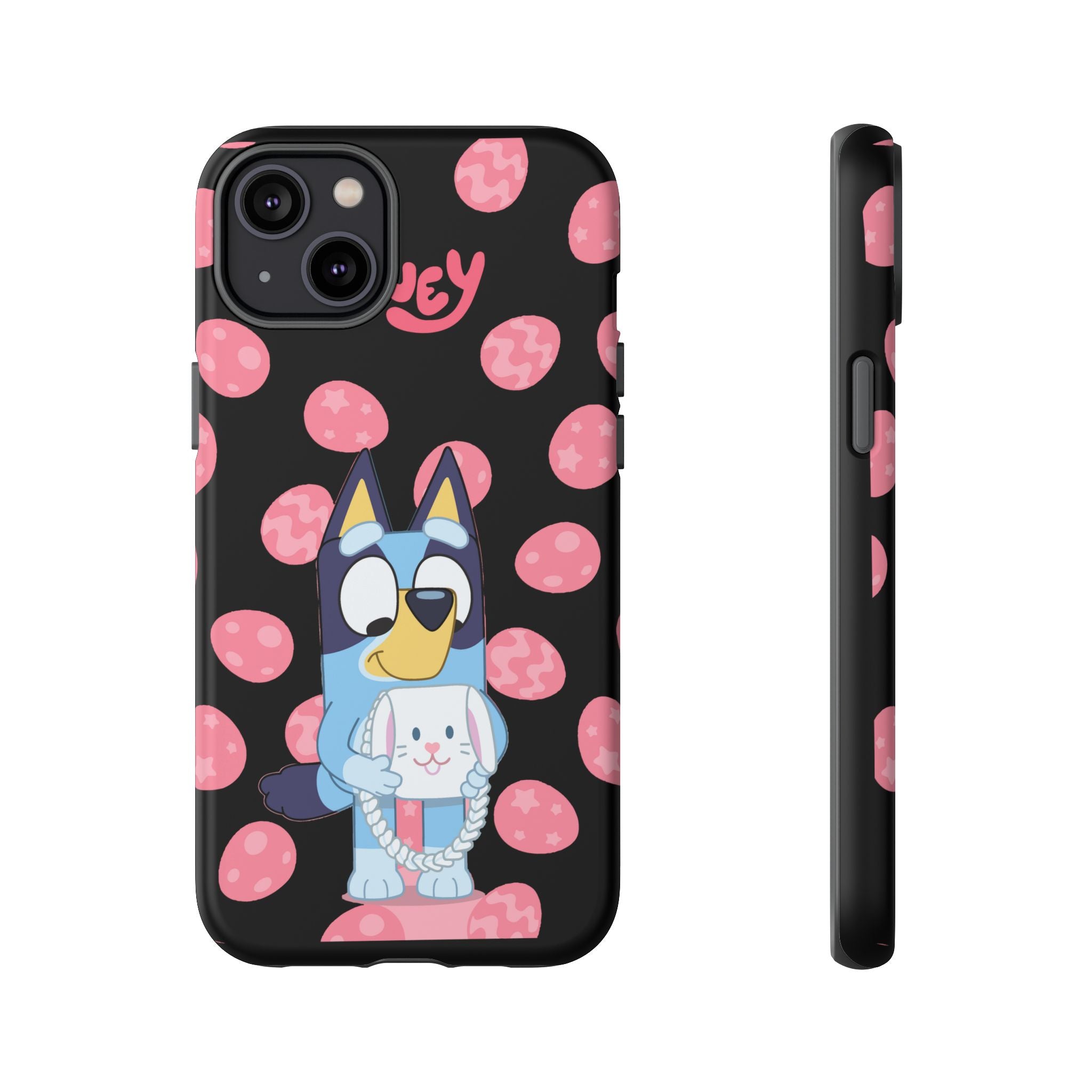 Bluey Holding Bunny phone case | Cute cartoon character phone case