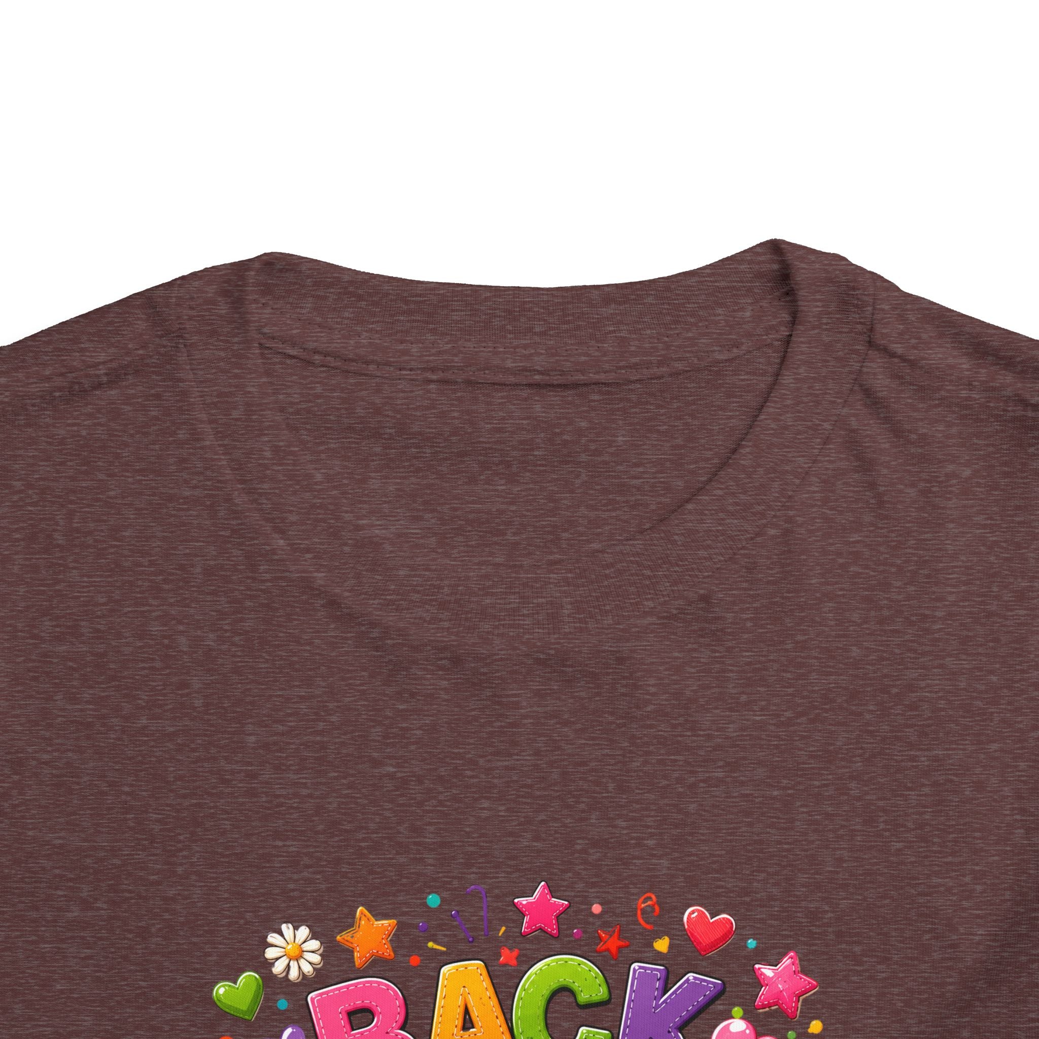 Back to School Toddler Tee – Cute Kawaii School Supplies Graphic