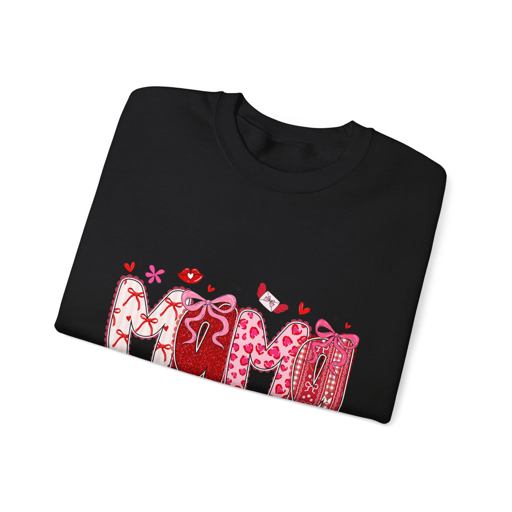 Heart Graphic Sweatshirt - Cute Valentine’s Day