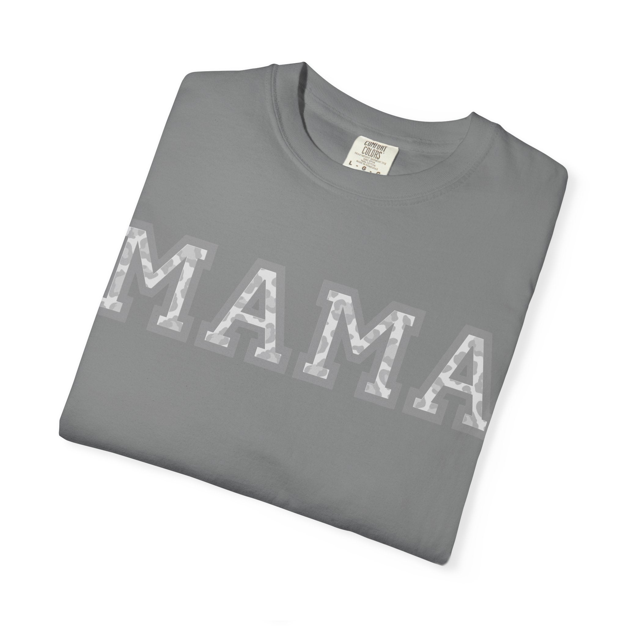 Mama Graphic T-Shirt Vintage Varsity Mom Tee for Mother's Day & Everyday