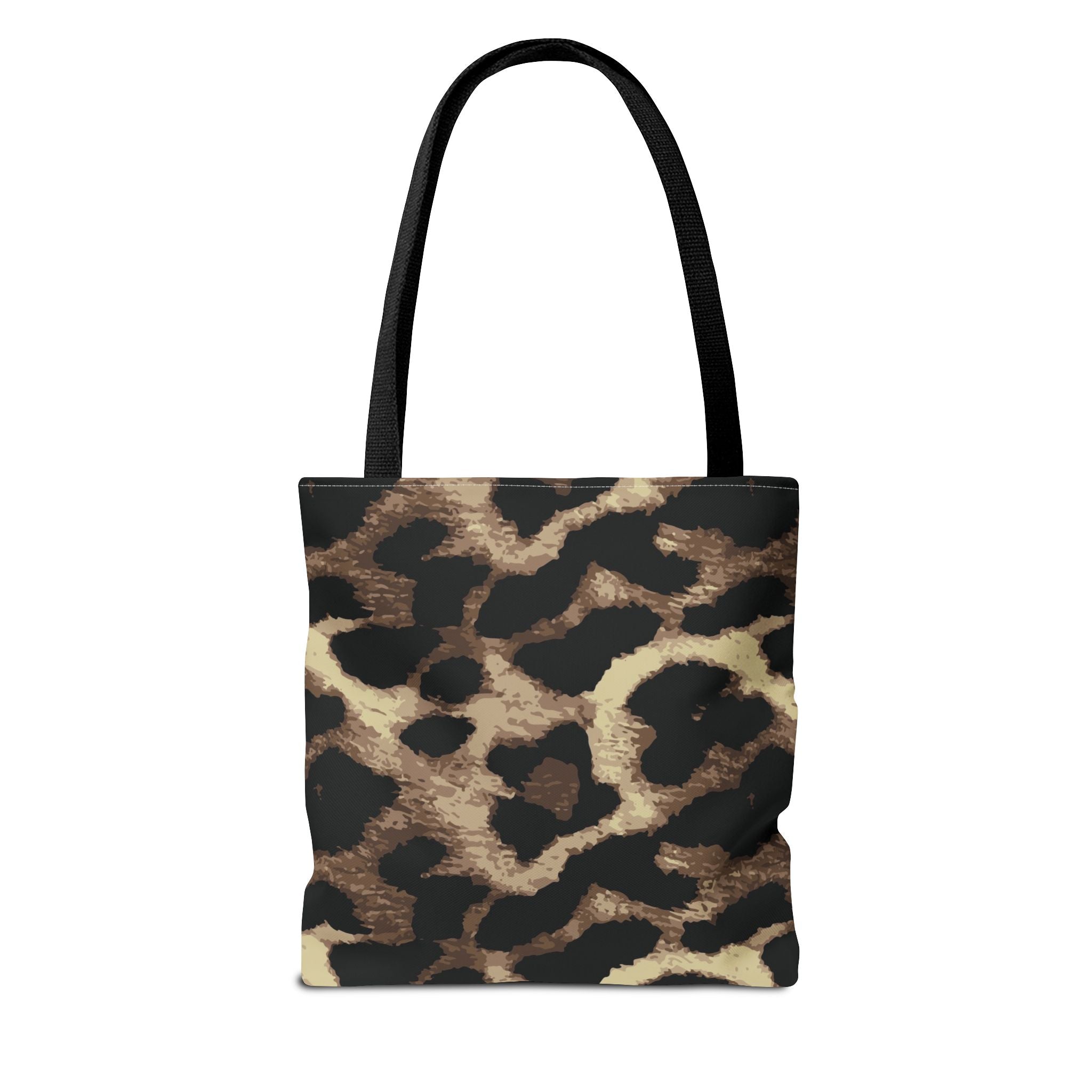 Leopard Print Tote Bag - All-Over-Print Fashion Shopper