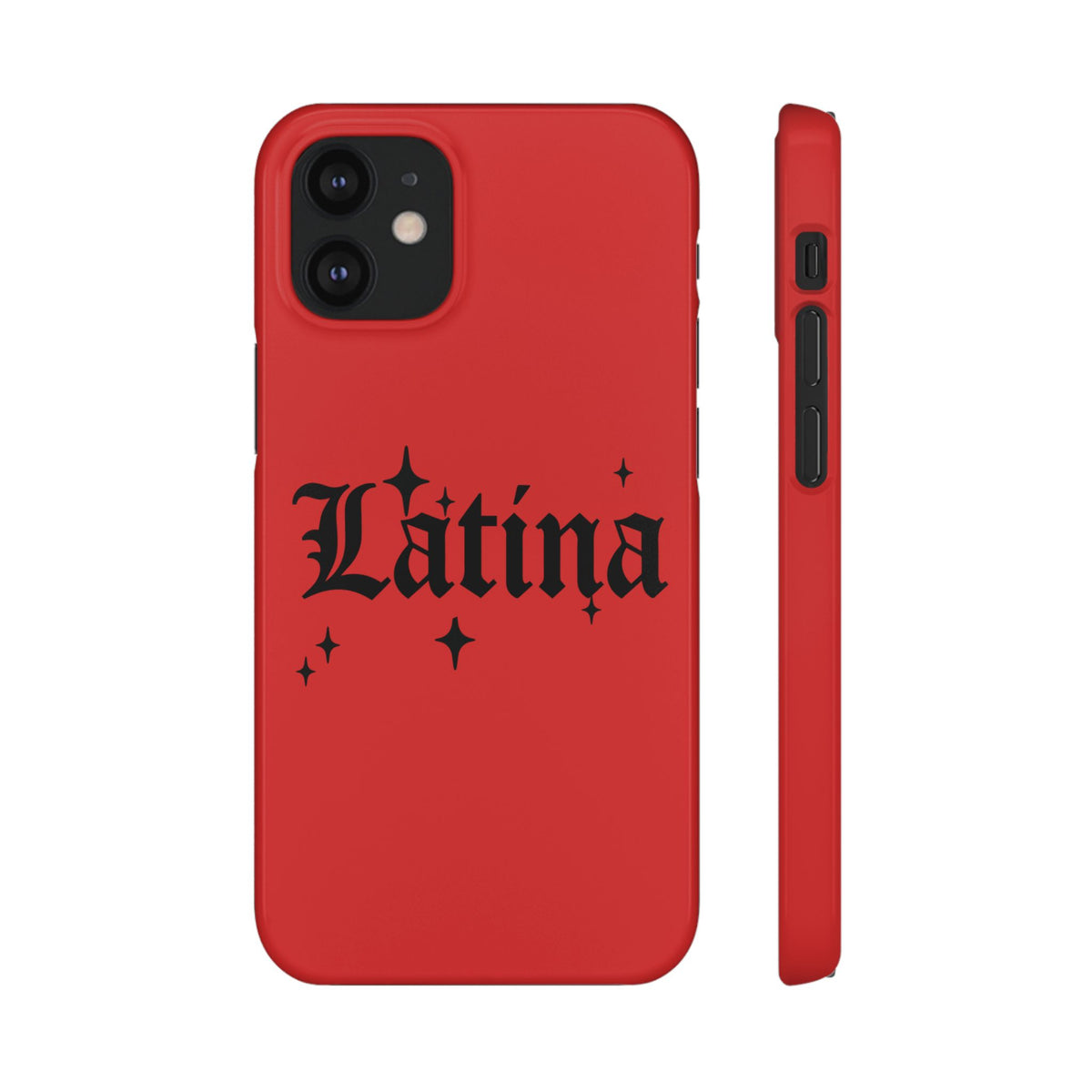 Latina script with stars Phone Case | Snap Case