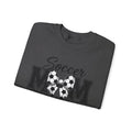 Soccer Mom Crewneck Sweatshirt — Vintage Soccer Ball Design