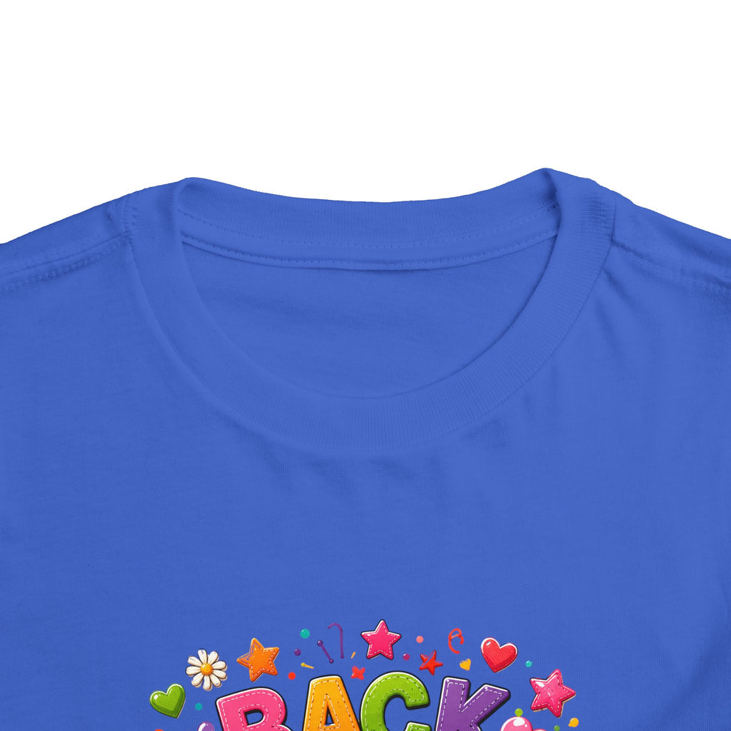 Back to School Toddler Tee – Cute Kawaii School Supplies Graphic