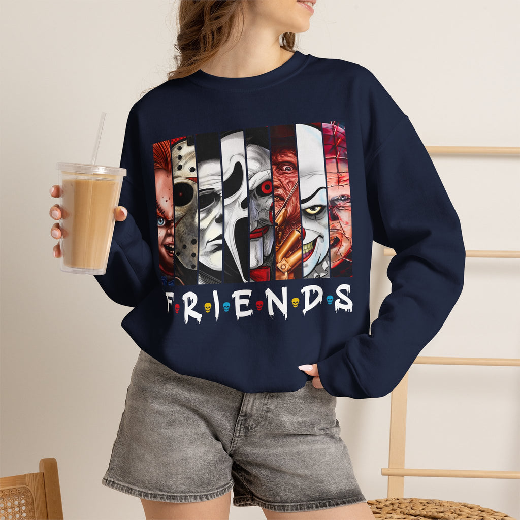 Horror Icons 'Friends' Crewneck Sweatshirt