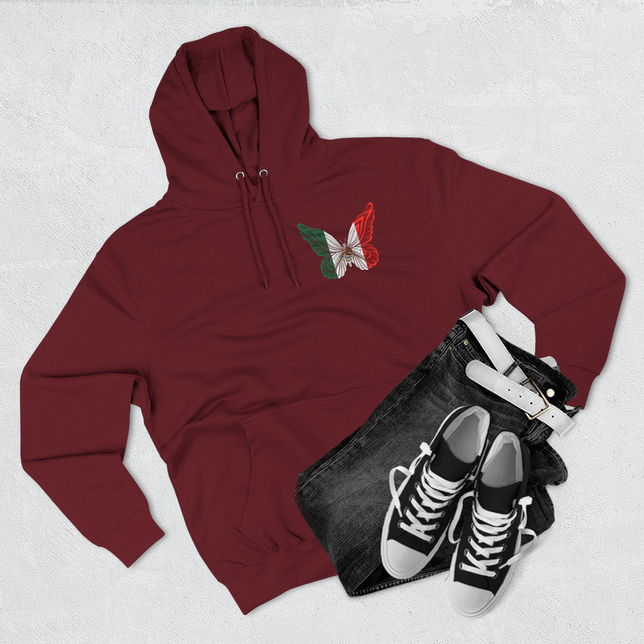 Viva Mexico Butterfly Hoodie