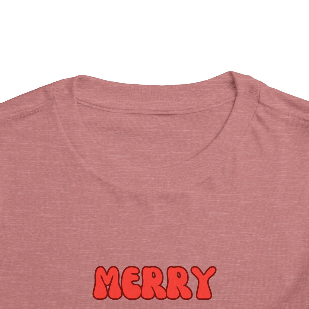 Merry Christmas Penguin Toddler Tee