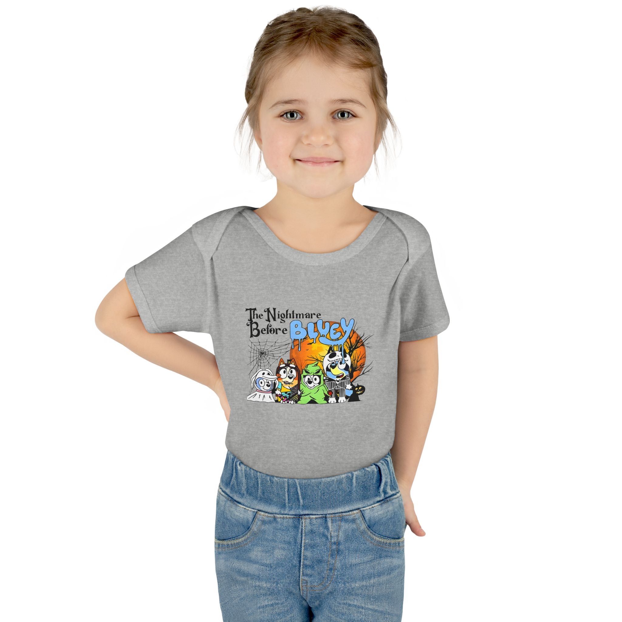 Baby Bodysuit - Cute Cartoon Halloween Infant Onesie